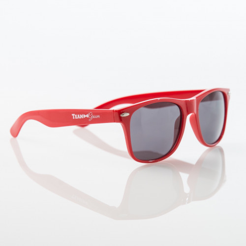 TEAM GROOM Sunglasses -  RED - $6.99